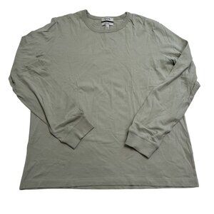 COS Long Sleeve T-Shirt in Green